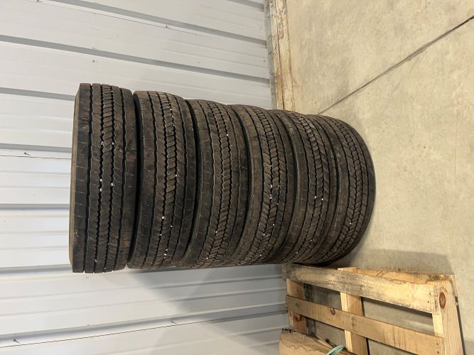 Lot of Six (6) Continental Tires 225/70R19.5 14PR - Image 2